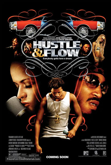 Pixel Demon Hustle & Flow Movie Poster A2 Size
