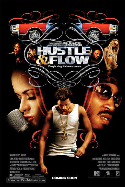 Pixel Demon Hustle & Flow Movie Poster A2 Size