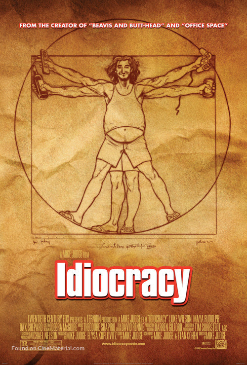 Idiocracy A2 Movie Poster-Pixel Demon