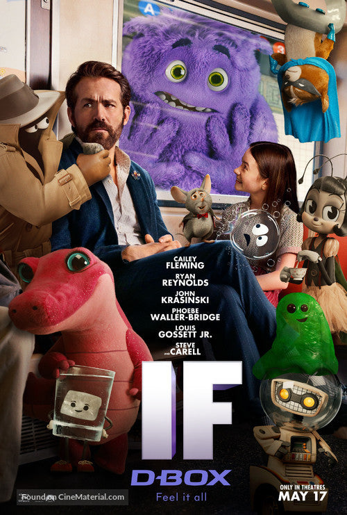 IF - Imaginary Friend Cinema Movie Poster Version 3