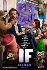 IF - Imaginary Friend Cinema Movie Poster Version 3