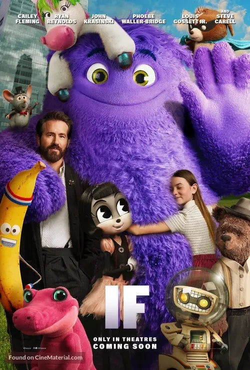 IF - Imaginary Friend Cinema Movie Poster Version 2