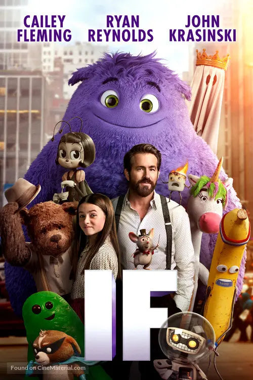 IF - Imaginary Friend Cinema Movie Poster Version 4