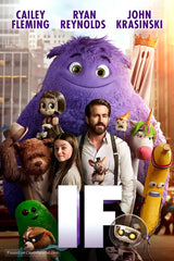 IF - Imaginary Friend Cinema Movie Poster Version 4