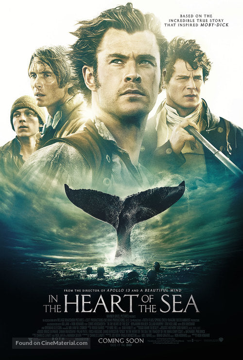 In the Heart of the Sea Cinema Movie Poster A2 Size