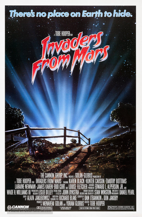 Pixel Demon Invaders from Mars Movie Poster A2 Size