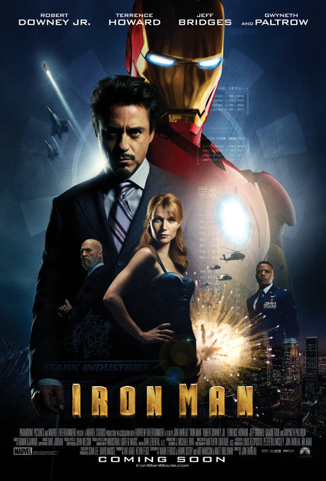 Iron Man A2 Size Movie Poster-Pixel Demon
