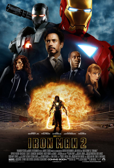 Iron Man 2 A2 Size Movie Poster-Pixel Demon