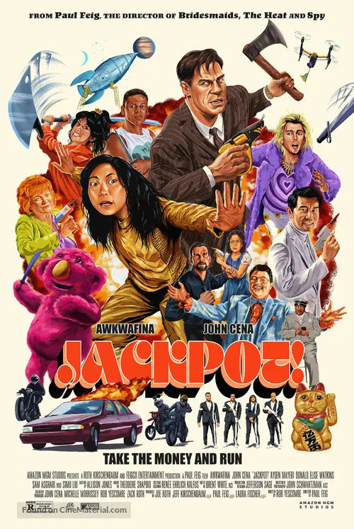 Jackpot! Cinema Movie Poster A2 Size Version 1