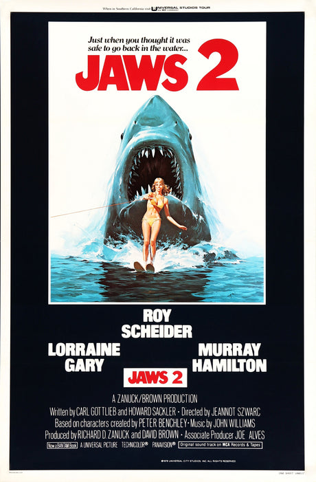 jaws 2 A2 Size Movie Poster-Pixel Demon