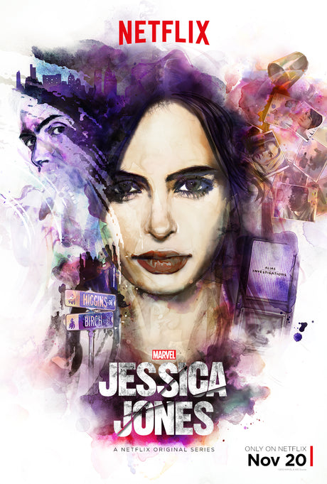 Jessica Jones A2 Size Posters-Pixel Demon