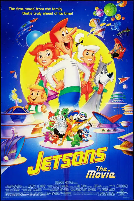 Pixel Demon Jetsons: The Movie Movie Poster A2 Size