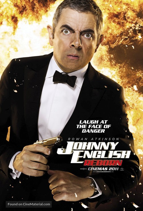 Johnny English Reborn Cinema Movie Poster A2 Size