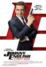 Johnny English Strikes Again Cinema Movie Poster A2 Size