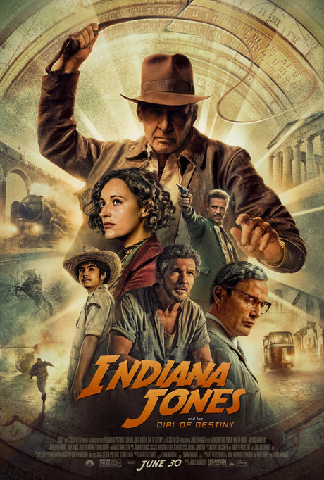 Indiana Jones Style 10 A2 Size Movie Poster-Pixel Demon