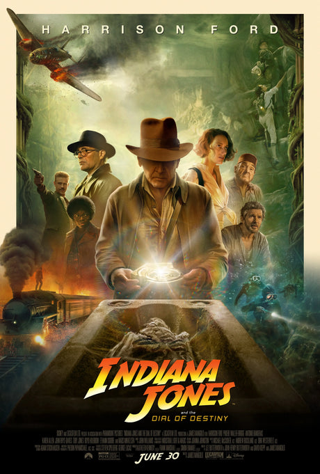 Indiana Jones Style 3 A2 Size Movie Poster-Pixel Demon