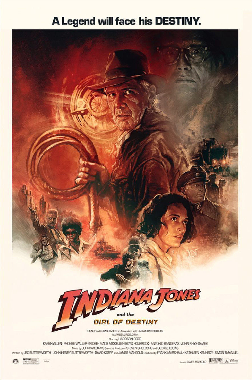 Indiana Jones Style 5 A2 Size Movie Poster-Pixel Demon