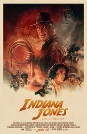 Indiana Jones Style 6 A2 Size Movie Poster-Pixel Demon