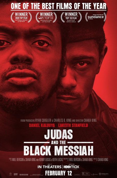 Judas And The Black Messiah A2 Size Movie Poster-Pixel Demon