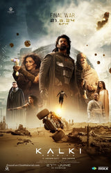 Kalki 2898-AD Cinema Movie Poster A2 Size Version 1