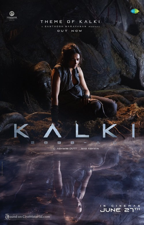 Kalki 2898-AD Cinema Movie Poster A2 Size Version 4