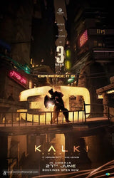 Kalki 2898-AD Cinema Movie Poster A2 Size Version 3