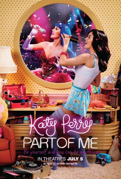 Pixel Demon Katy Perry: Part of Me Movie Poster A2 Size