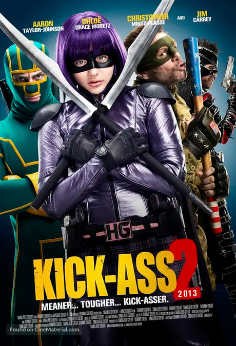 Kick-Ass 2 A2 Movie Poster-Pixel Demon