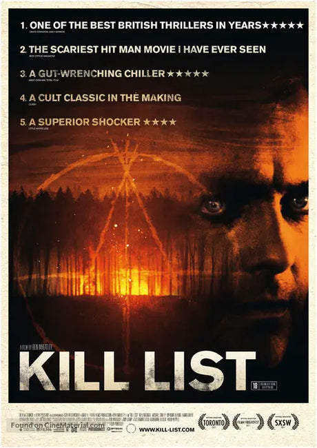 Pixel Demon Kill List Movie Poster A2 Size