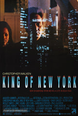 King of New York Cinema Movie Poster A2 Size