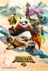 Kung Fu Panda 4 Cinema Movie Poster A2 Size Version 2