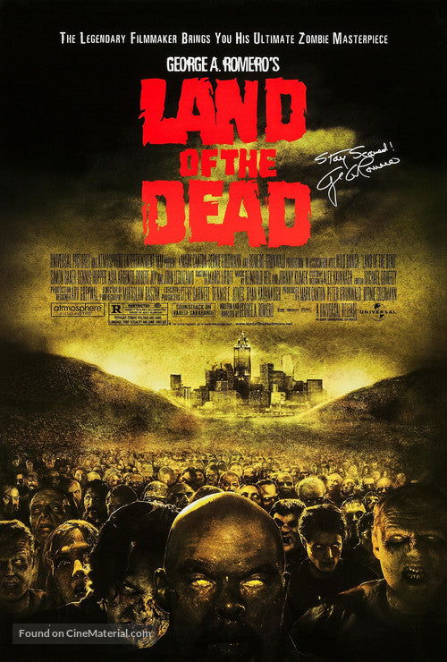 Land of the Dead A2 Movie Poster-Pixel Demon