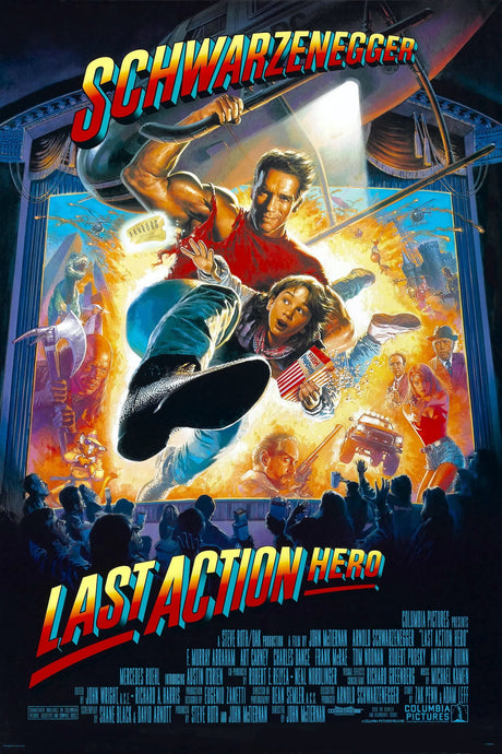 Last Action Hero A2 Size Movie Poster-Pixel Demon