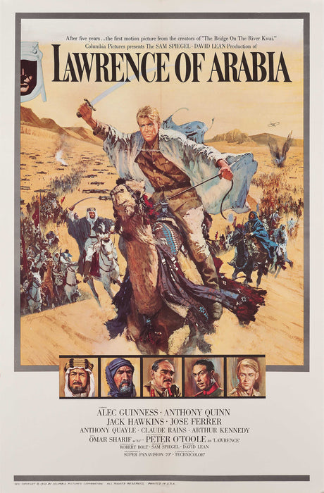 Lawrence of Arabia A2 Size Movie Poster-Pixel Demon