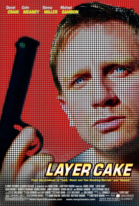 Layer Cake A2 Movie Poster-Pixel Demon