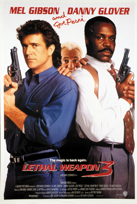 Lethal Weapon 3 A2 Size Movie Poster-Pixel Demon