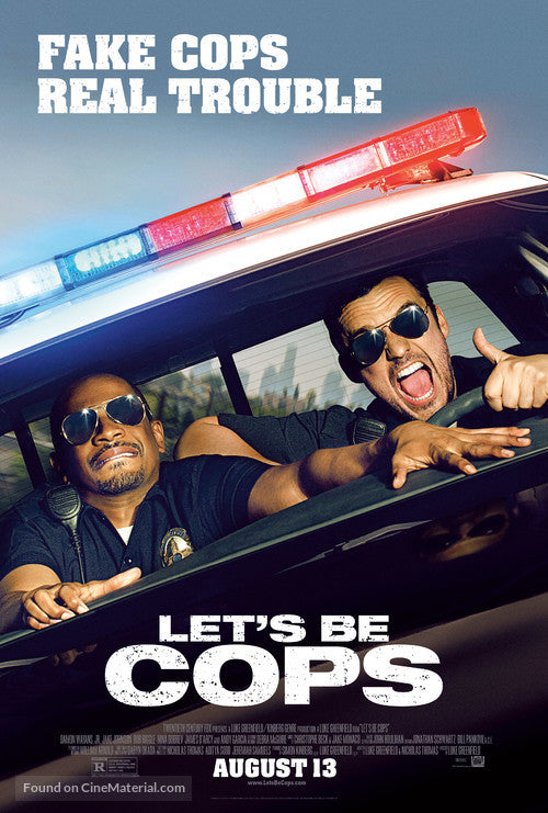 Let's Be Cops A2 Movie Poster-Pixel Demon