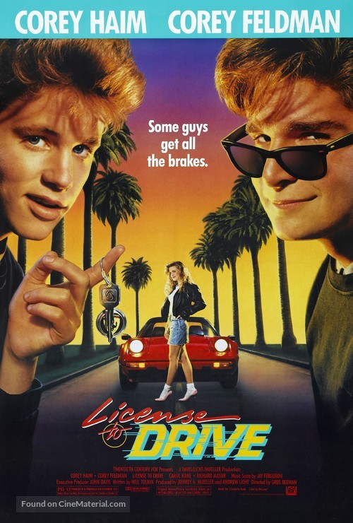 License to Drive Cinema Movie Poster A2 Size