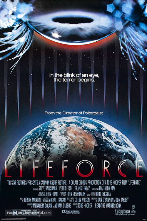 Lifeforce Cinema Movie Poster A2 Size