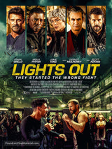 Lights Out Cinema Movie Poster A2 Size