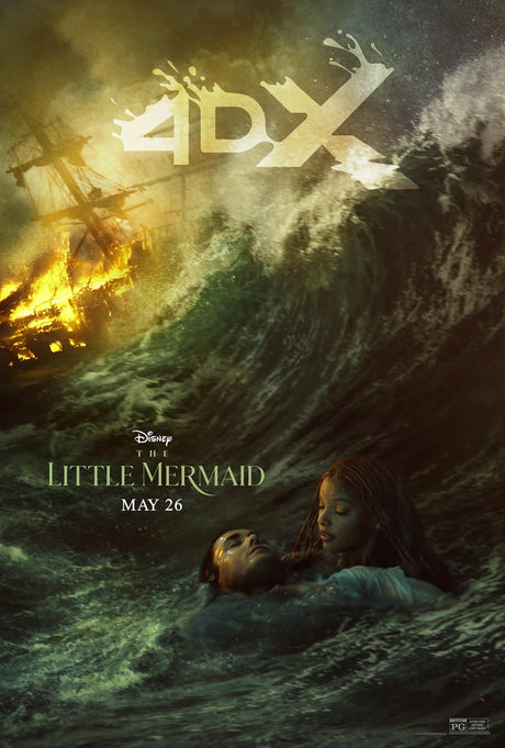 The Little Mermaid Design 1 A2 Size Movie Poster-Pixel Demon