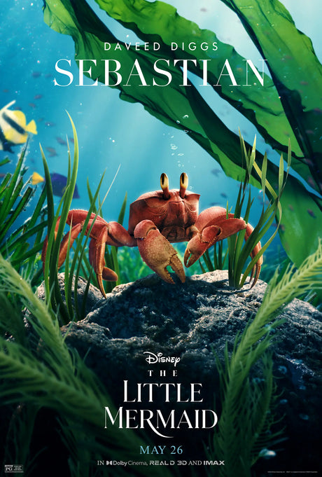 The Little Mermaid Design 4 A2 Size Movie Poster-Pixel Demon