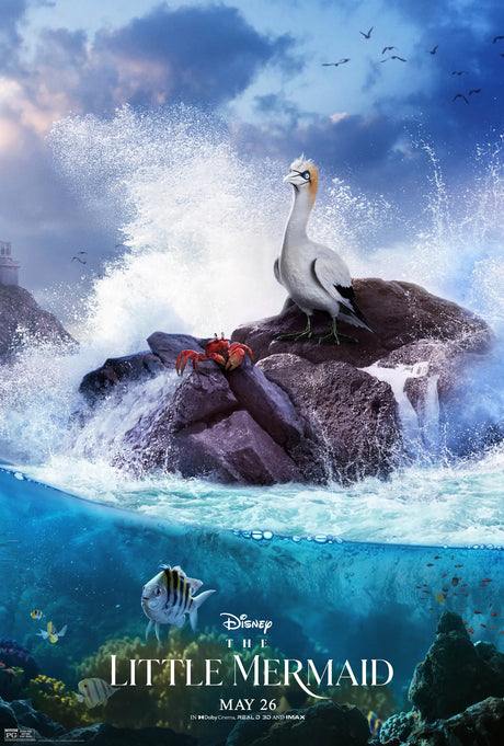The Little Mermaid Design 5 A2 Size Movie Poster-Pixel Demon