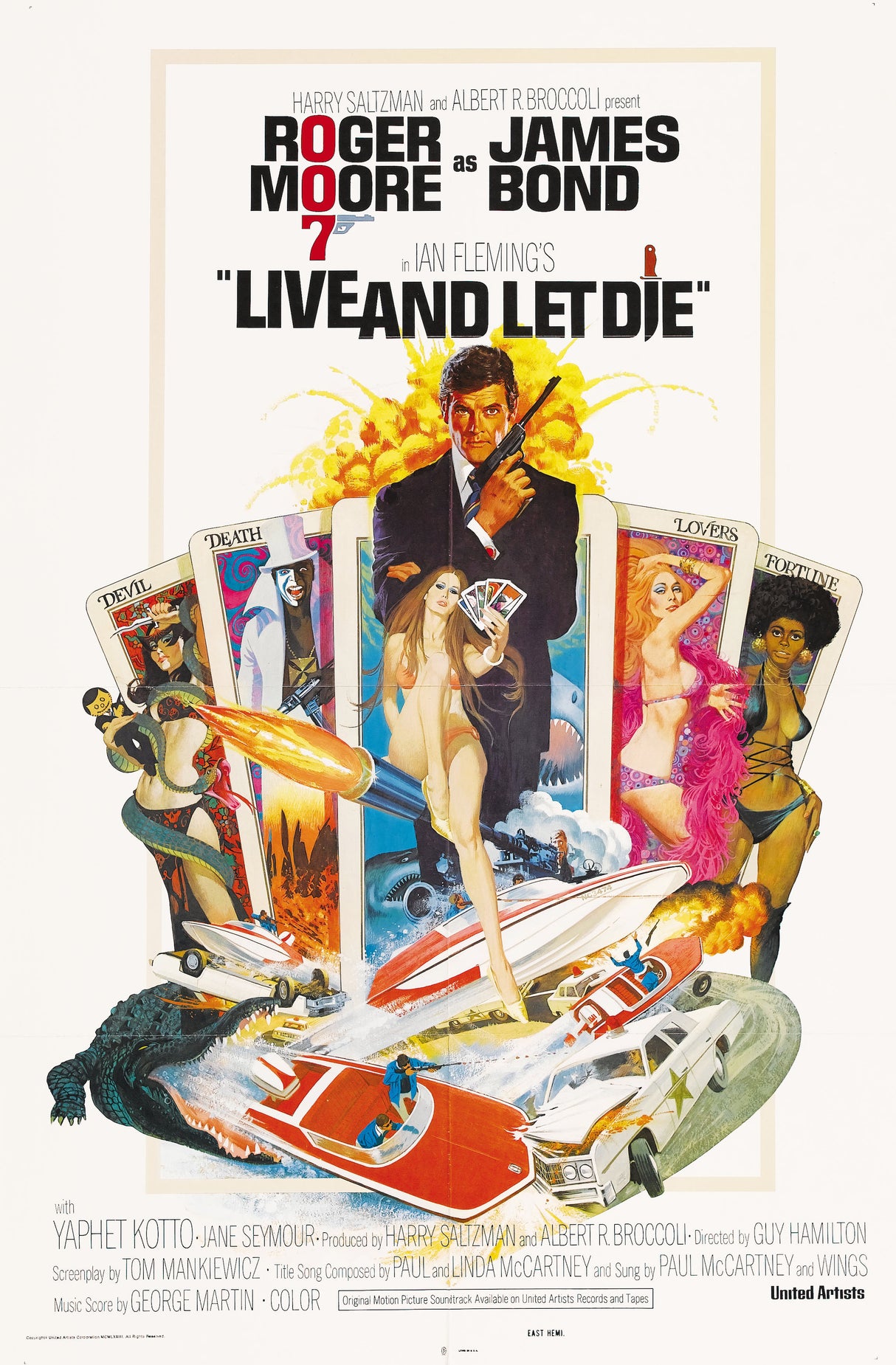 Live and Let Die A2 Size Movie Poster-Pixel Demon