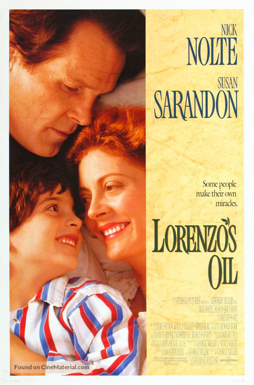 Lorenzo's Oil Cinema Movie Poster A2 Size