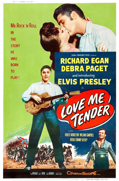 Elvis Presley Love Me Tender A2 Size Movie Poster-Pixel Demon