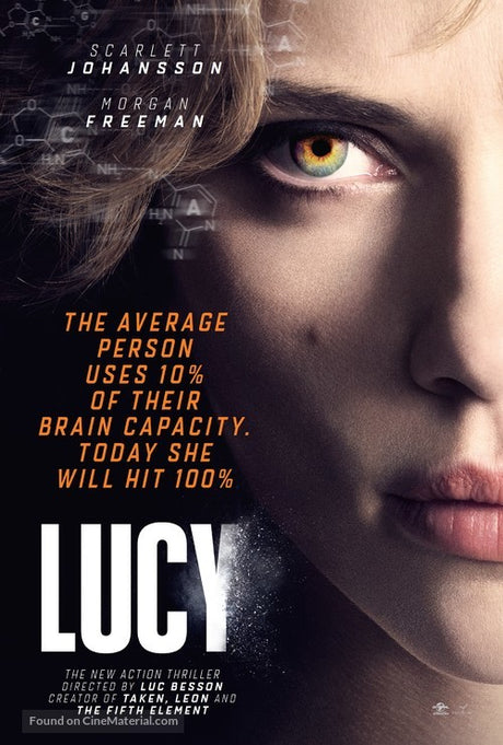 Lucy A2 Movie Poster-Pixel Demon