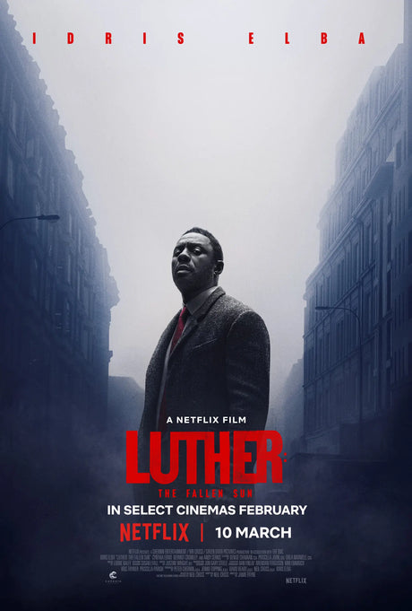 Luther: The Fallen Sun A2 Size Movie Poster-Pixel Demon