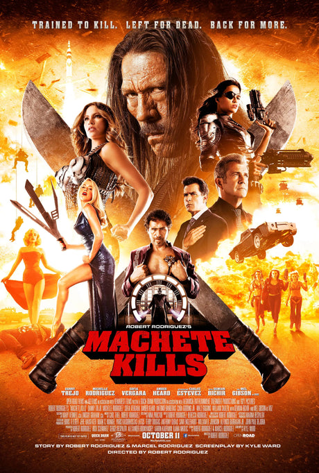 Machete Kills A2 Size Movie Poster-Pixel Demon