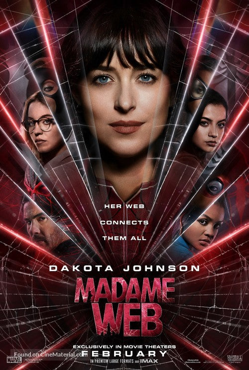 Madame Web Cinema Movie Poster A2 Size